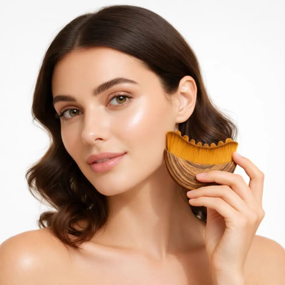 Spazzola drenante linfatica viso