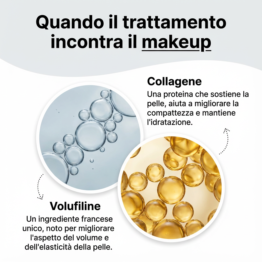 Fondotinta 2 in 1 con pennello integrato