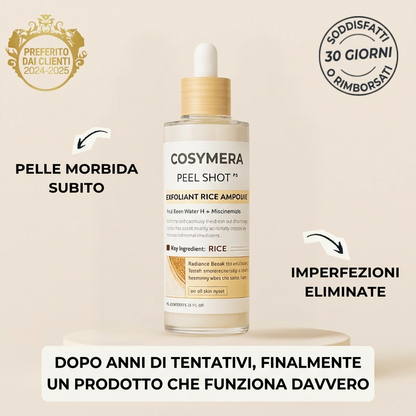 Peel Shot Coreano, elimina le impurità e valorizza la tua pelle