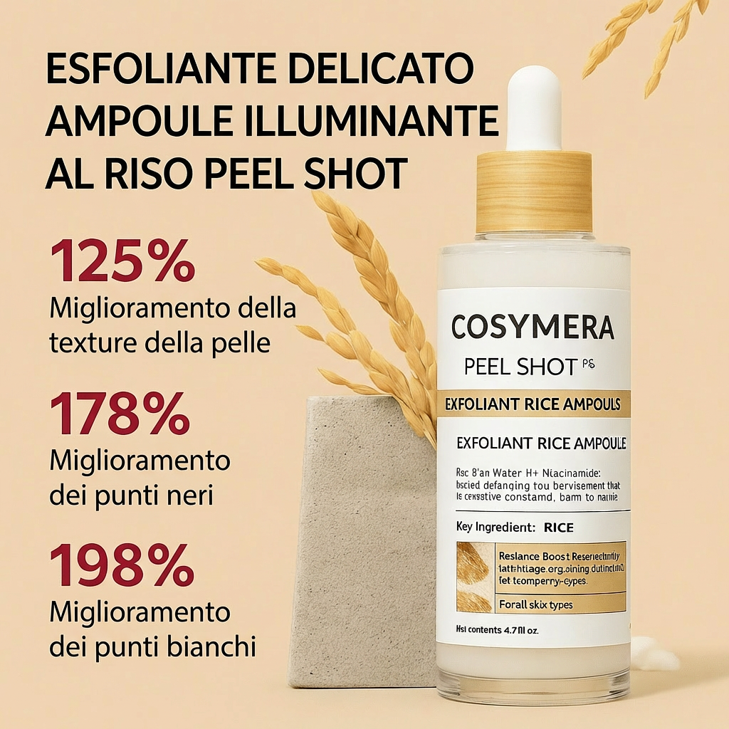 Peel Shot Coreano, elimina le impurità e valorizza la tua pelle